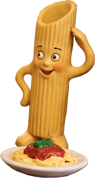 Rigatoni Maskottchen