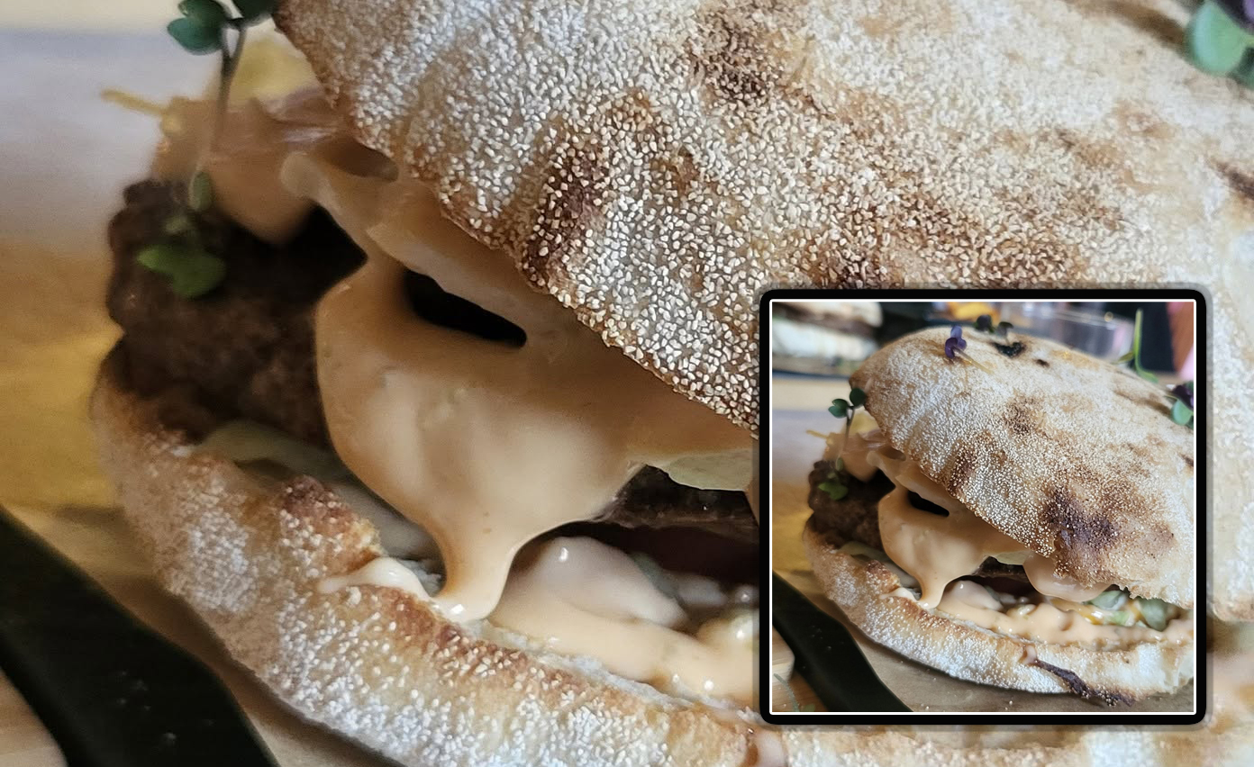 NEU Burger 180g mit Honig Senf Soße