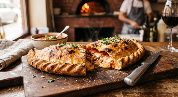 Pizza Calzone Teigtasche