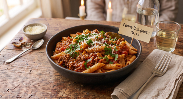 Penne Bolognese