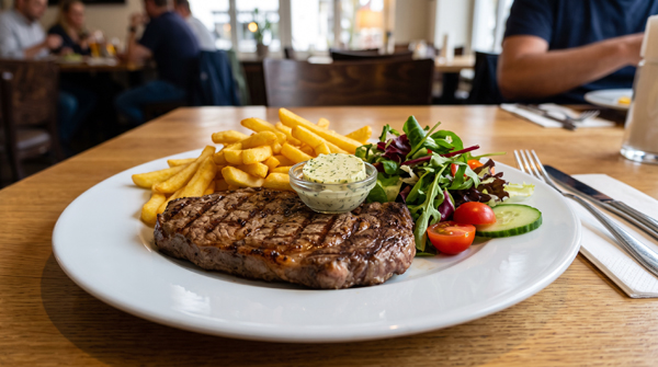 Rumpsteak gegrillt